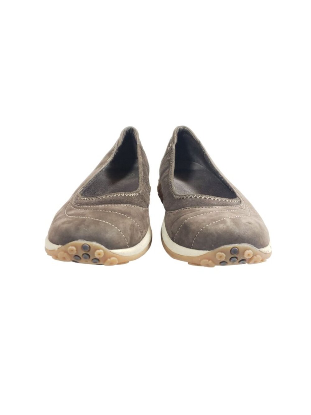 Timberland Womens Size 9.5 Slip-On Brown Leather Shoes - Picture 7 of 9